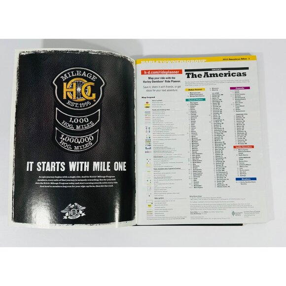 Harley Davidson HOG Touring Handbooks Adventure Guide & Custom Chrome Magazine - Picture 6 of 16